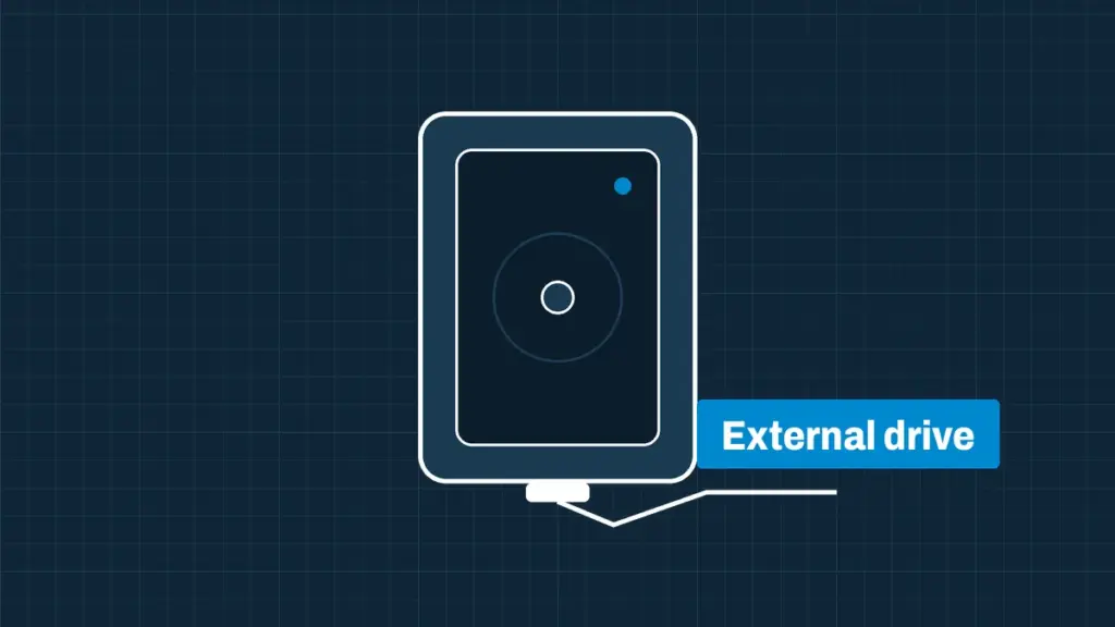 Illustration: External Hard Drive Recovery