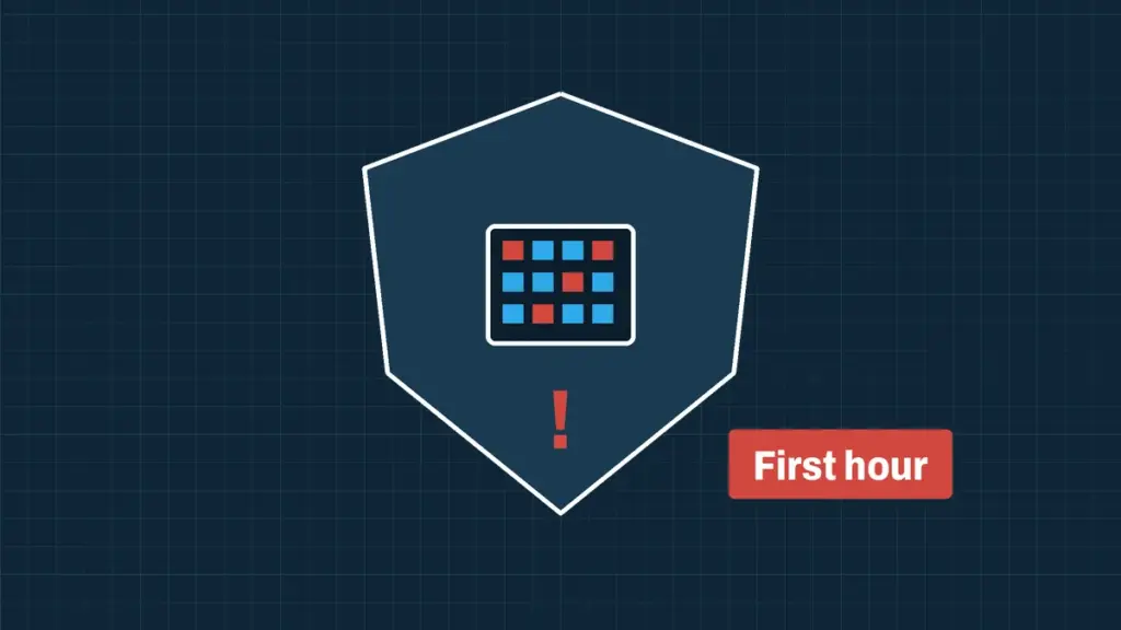 Illustration: Ransomware: What to Do in the First Hour